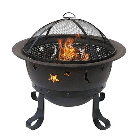 Mr. Bar-B-Q Outdoor Fire Bowl Bronze, WAD1081SP WAD1081SP